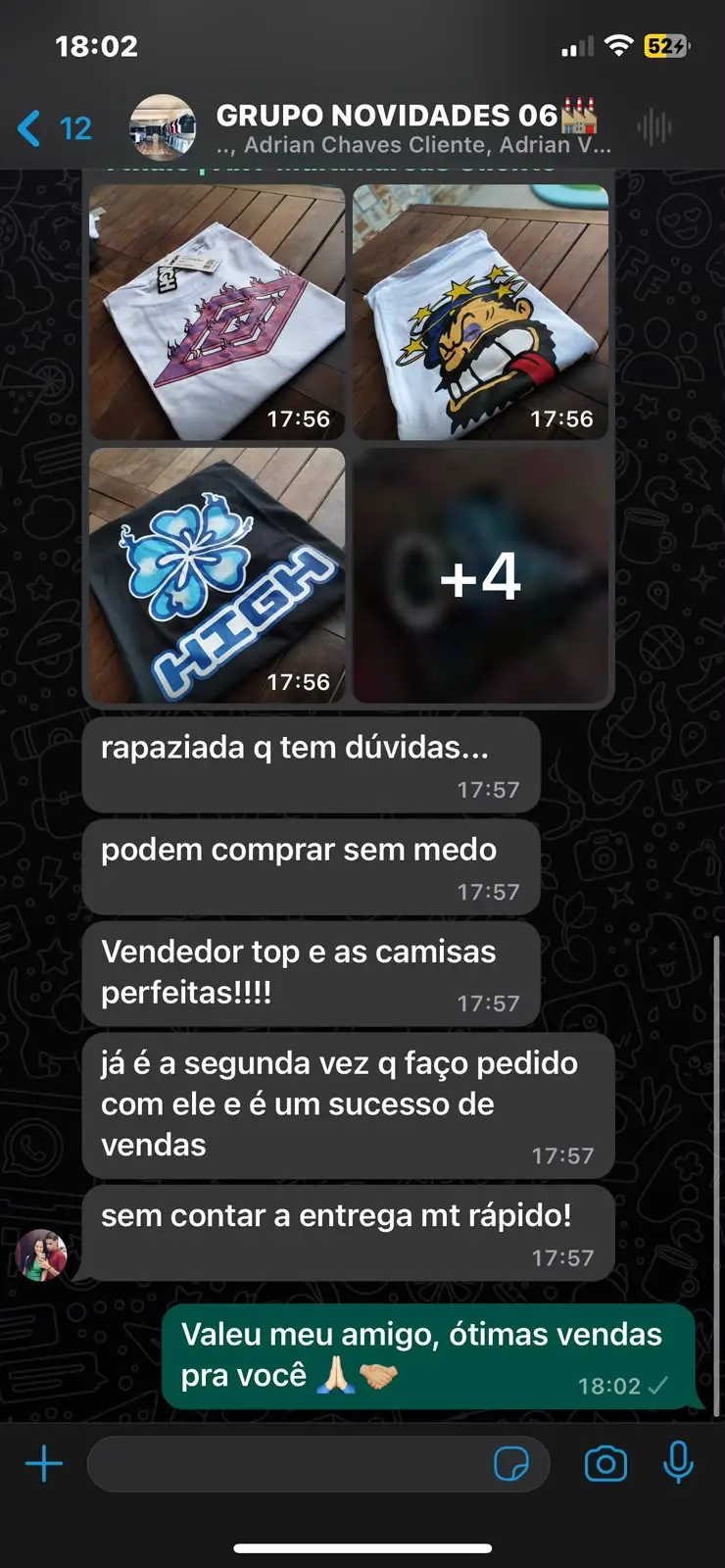 Depoimento de cliente Morais Atacado 1